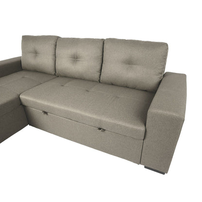 Corner sofa bed CARITA beige