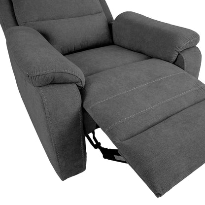 Lounge chair MIMI electric 92x93xH102cm, gray 