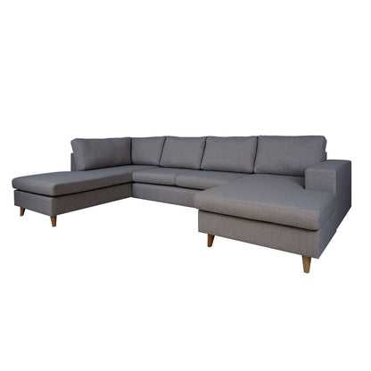 Corner sofa HARALD LC dark gray