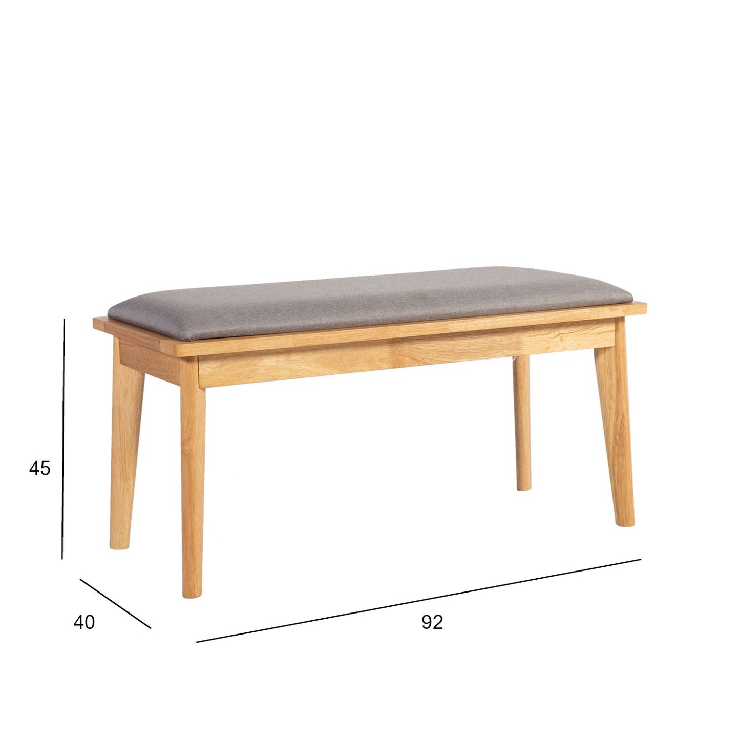 Bench JONNA 92x40xH45cm