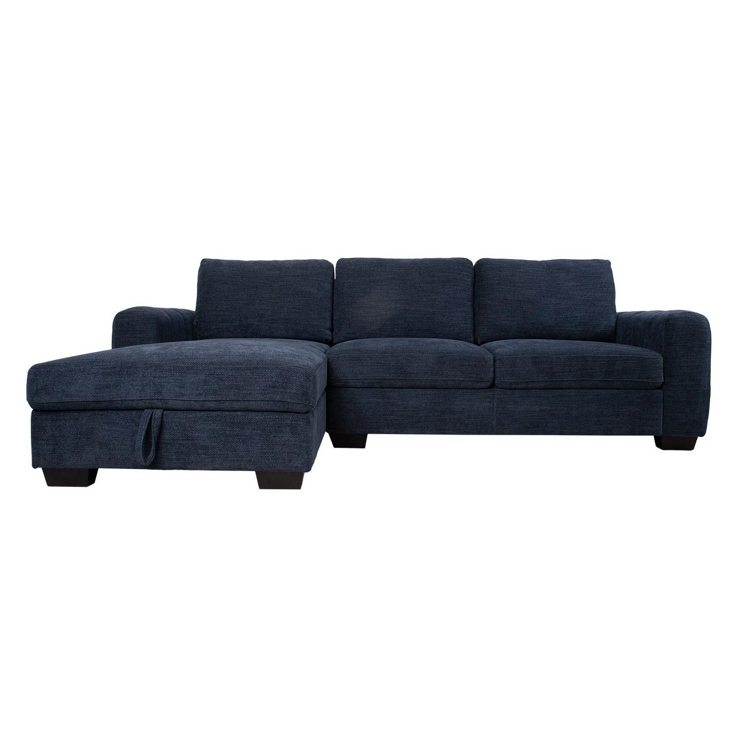 Corner sofa MARITA KS, dark blue