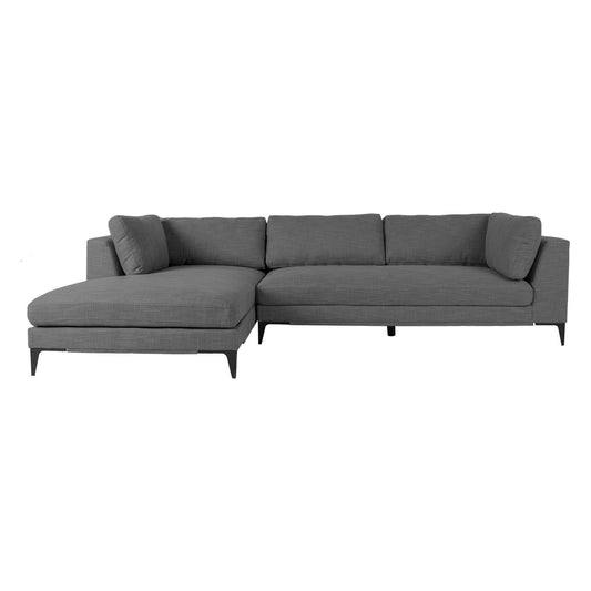 Corner sofa BRIA LC gray