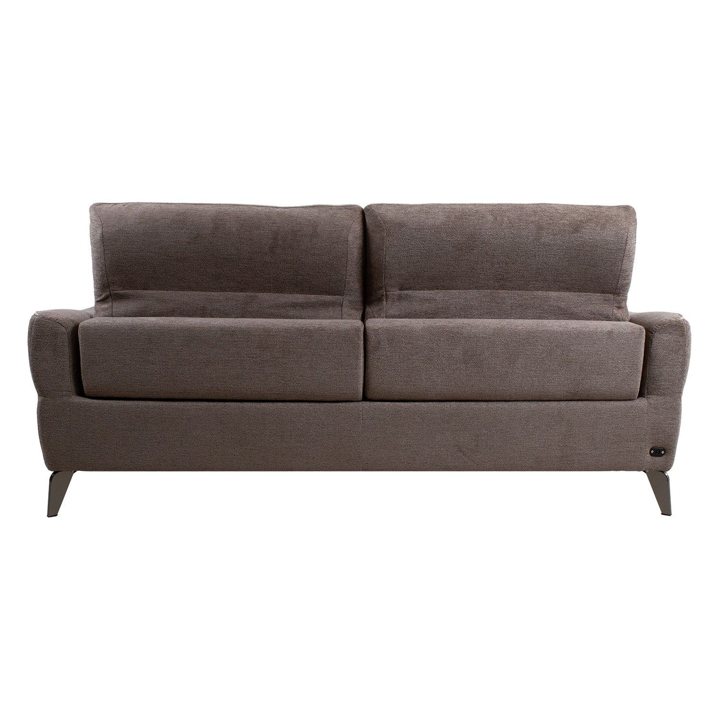 Regliner sofa CATHY 3-seater, electric, light brown