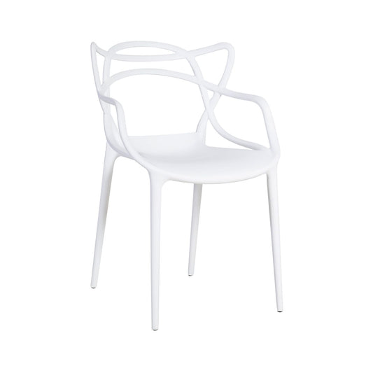 Chair BUTTERFLY 55x55xH83cm white 