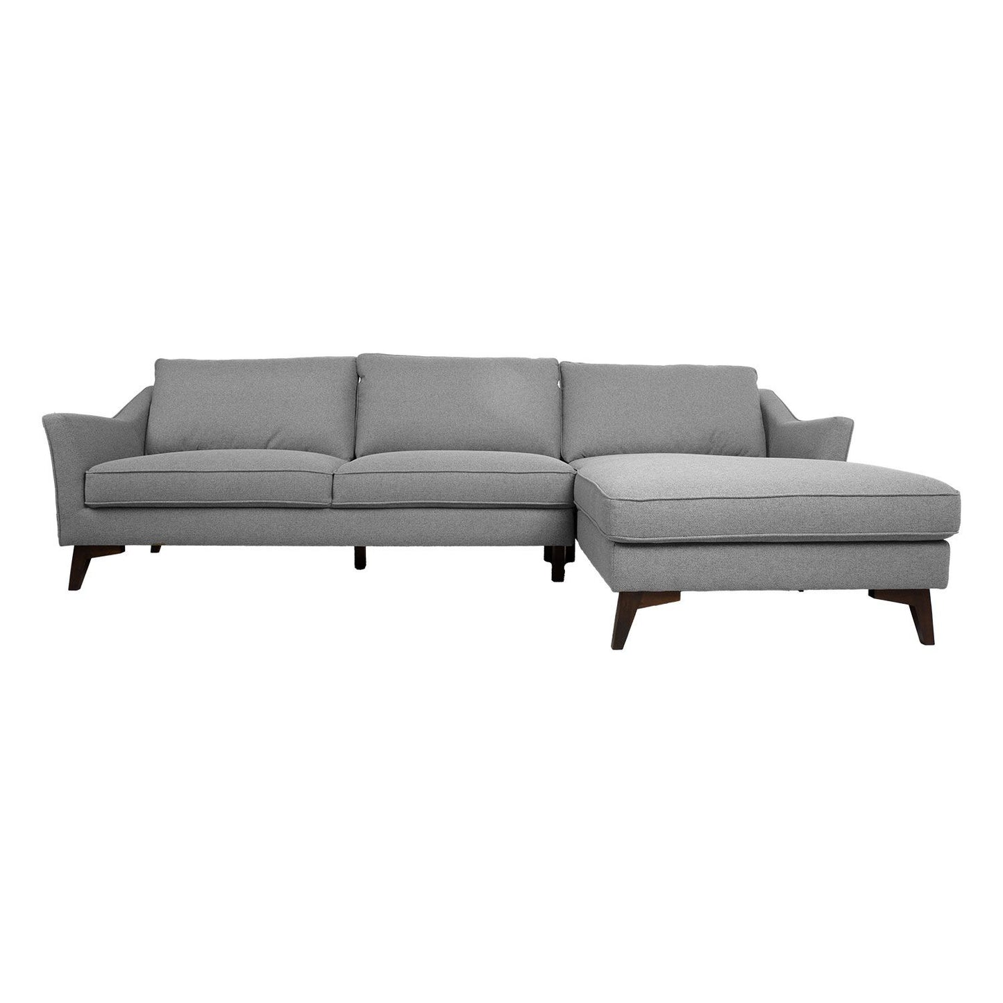 Corner sofa BIRGIT LS, gray