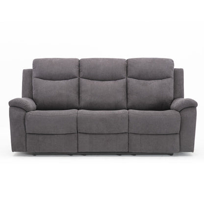 Sofa MILO 3-seater 209x96xH103cm, with electric mechanism, gray