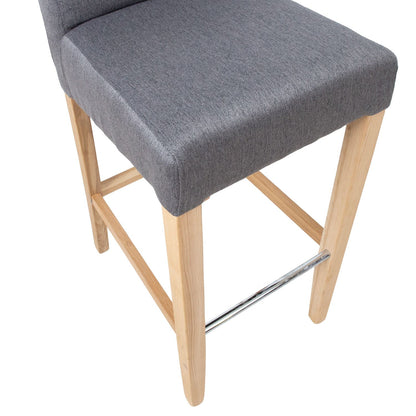 Bar stool BOSTON 53x40xH108cm, gray 