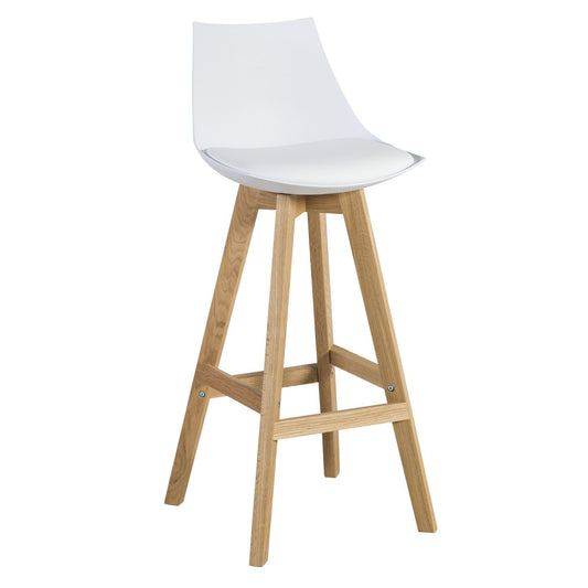 Bar stool SONJA 41x41.5xH99cm, white 