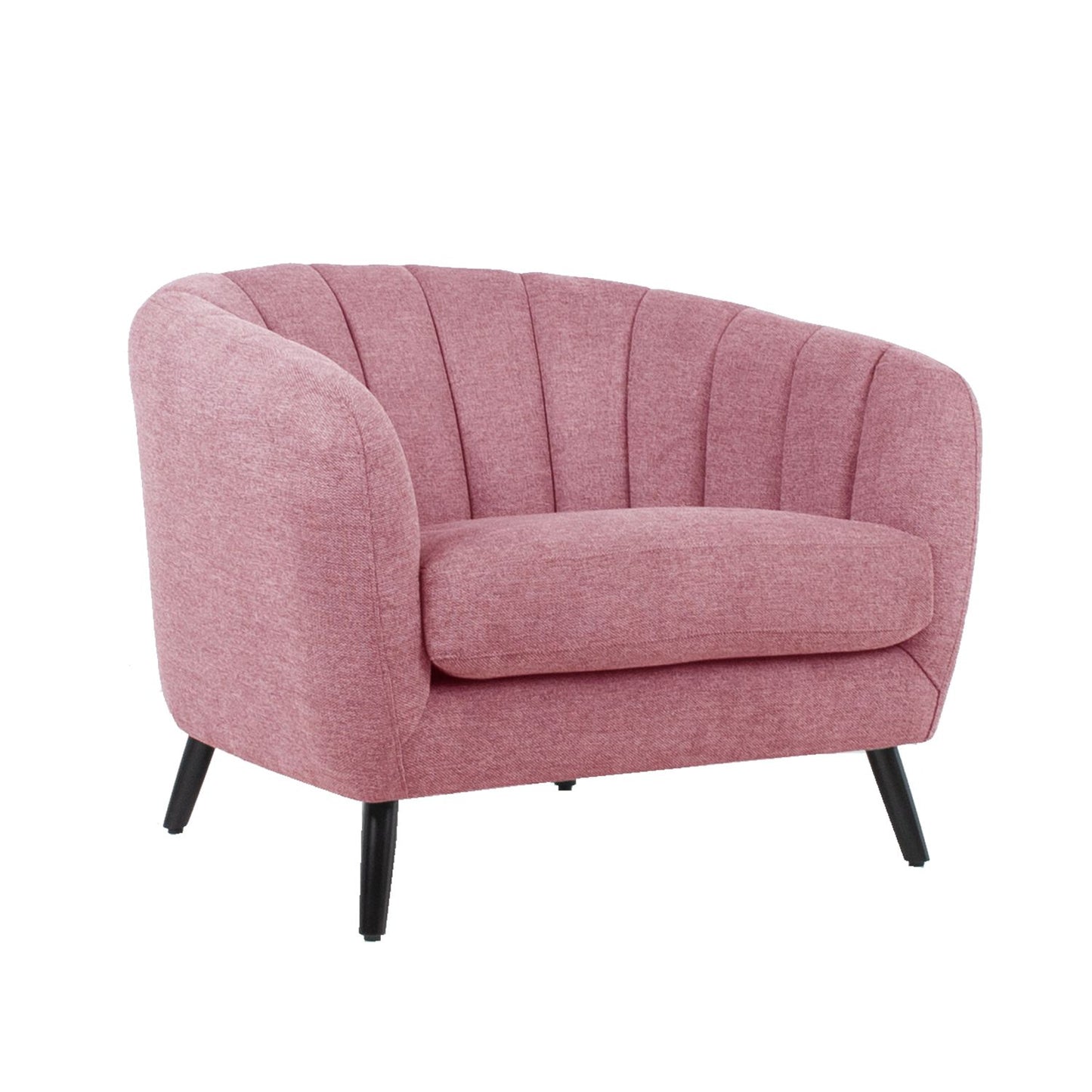 Lounge chair MELODY 100x88xH76cm, pink 