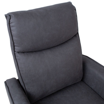 Lounge chair BUSTER with electric mechanism, gray 