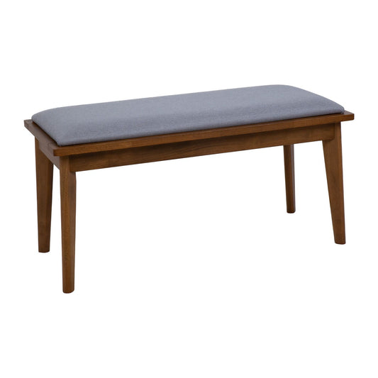 Bench JESPER gray / brown 