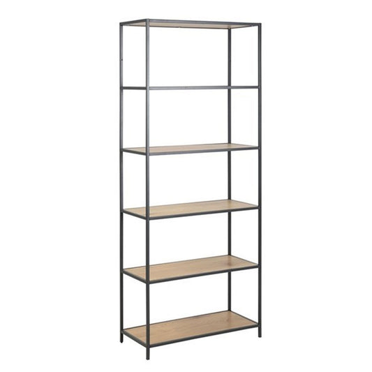 Shelf SEAFORD 77x35xH185cm, wild oak