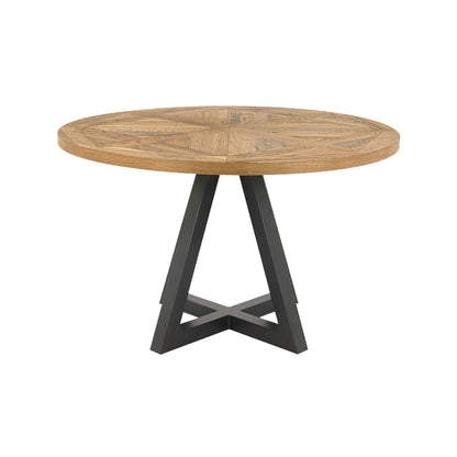 Table INDUS D125xH76.6cm, oak