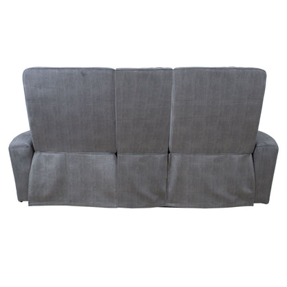 Sofa GASTON 2-seater, with electric mechanism, gray velvet