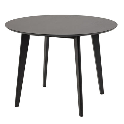 Table ROXBY, D105xH76cm, black