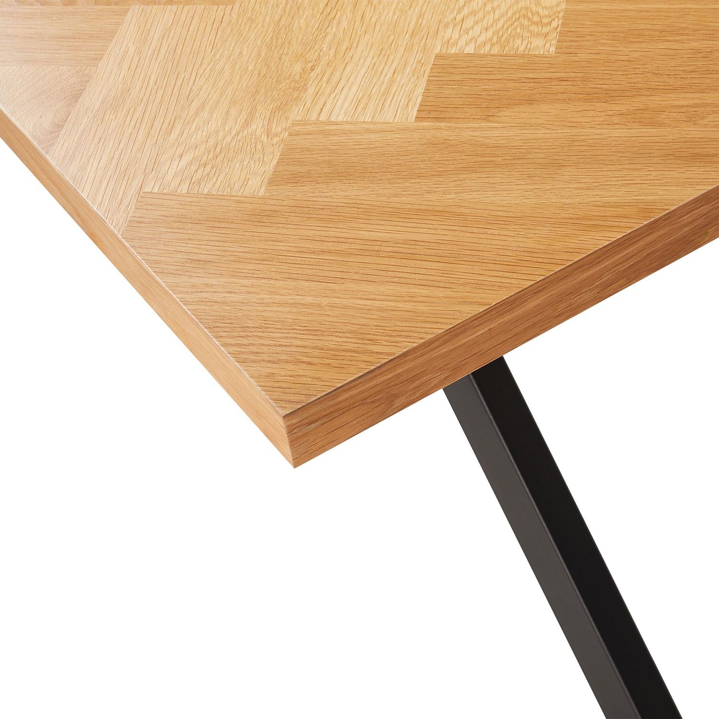 Table ROWAN 200x90xH75cm, coniferous oak 