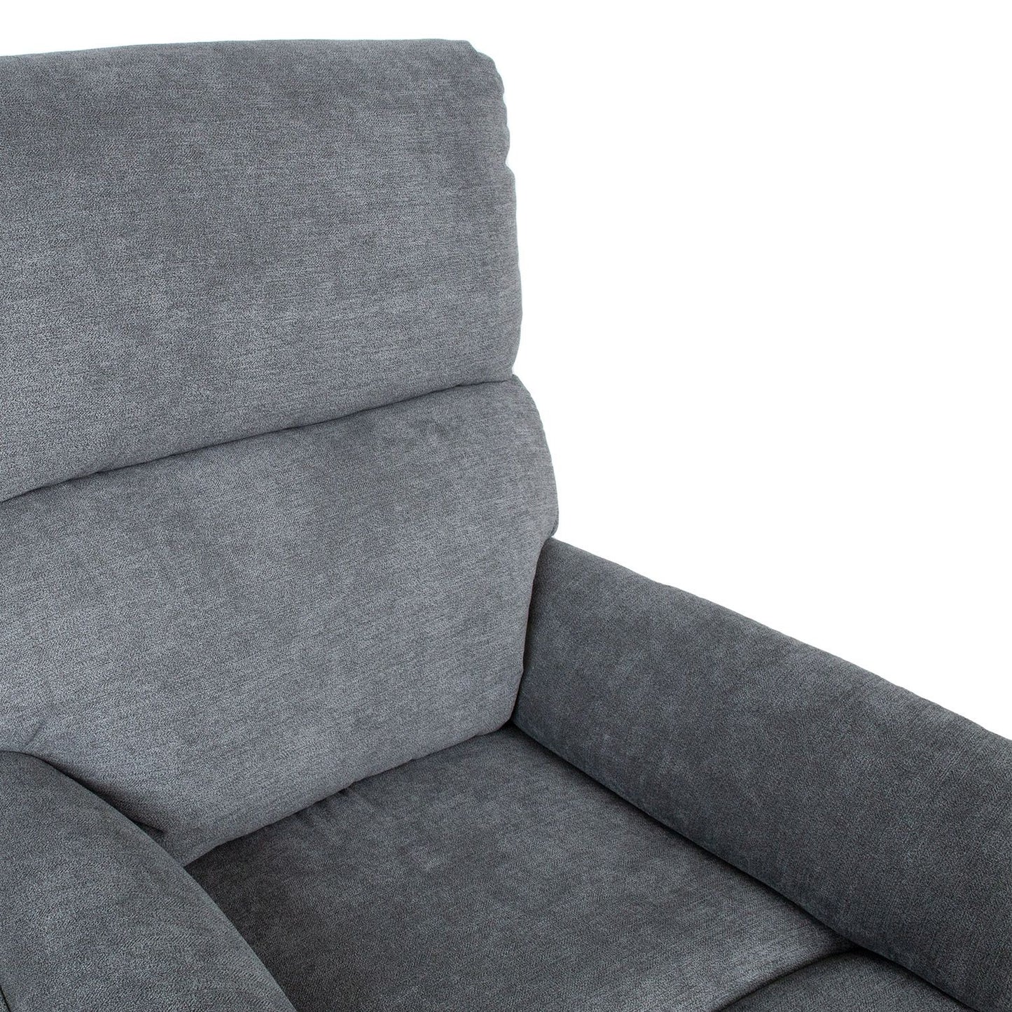 Lounge chair - recliner GUSTAV, gray 