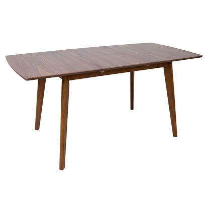 Table JESPER 120/160x80xH76cm, walnut