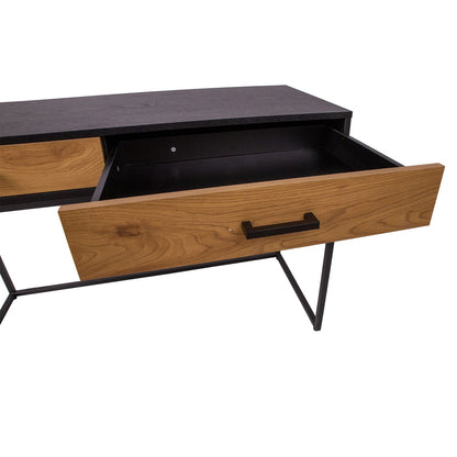 Desk AMSTERDAM 120x50xH79cm, black 