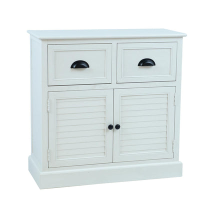 Chest of drawers MELDON 75x33xH75cm, white