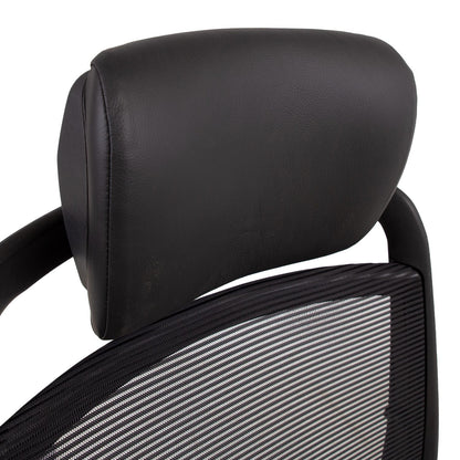 Task chair FULKRUM black leather 