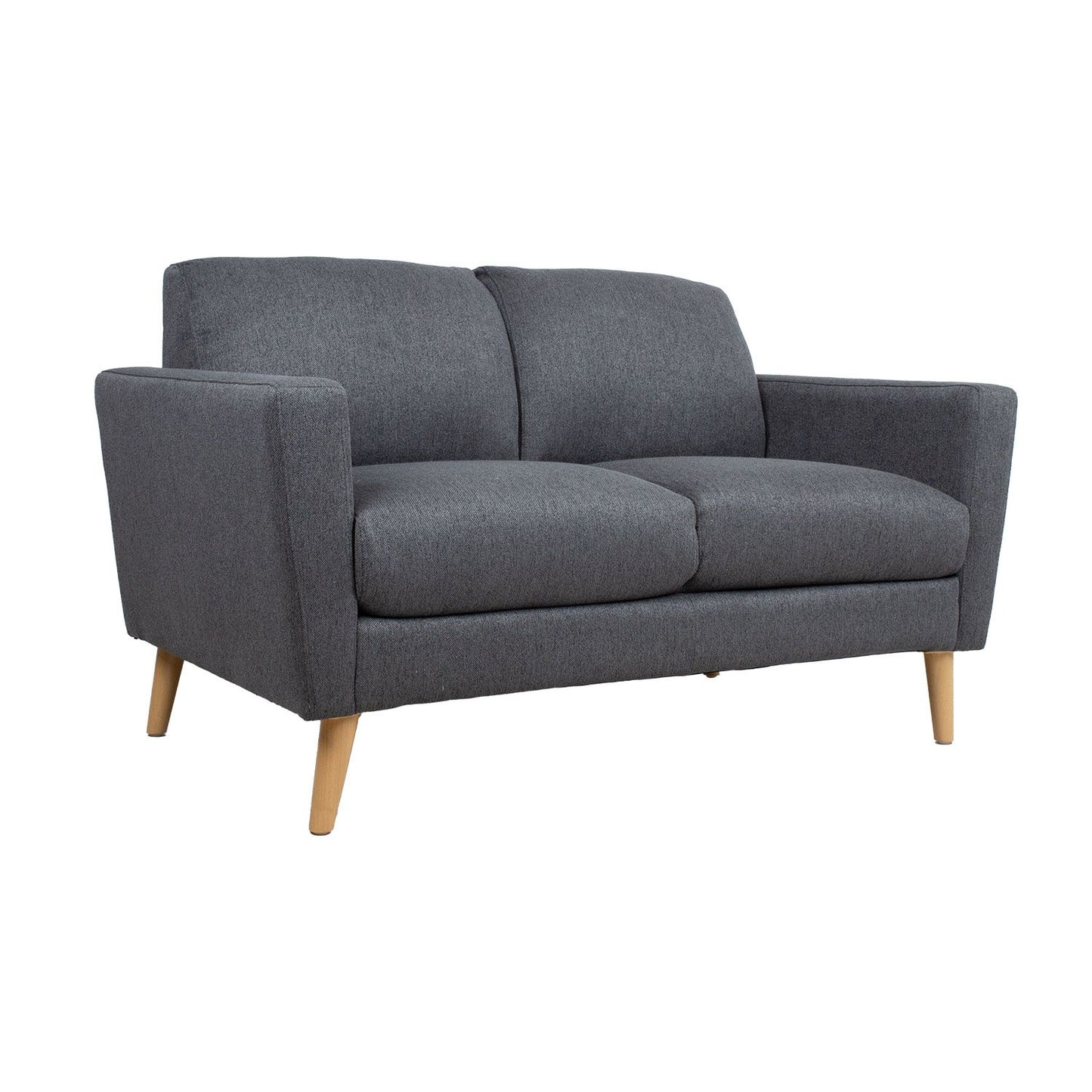 Sofa KAILI 2-seater, dark gray