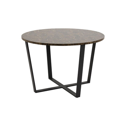 Table AMBLE D110xH75cm, brown marble