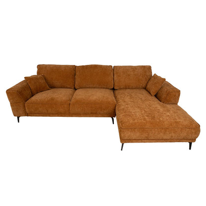 Corner sofa OLIVIA LS brown