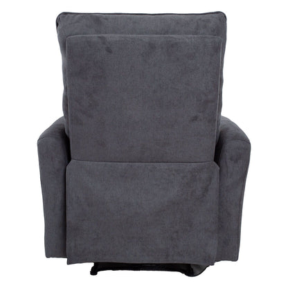 Rest chair - recliner LINUX electric, dark gray 