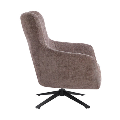 Lounge chair HELGA light brown 