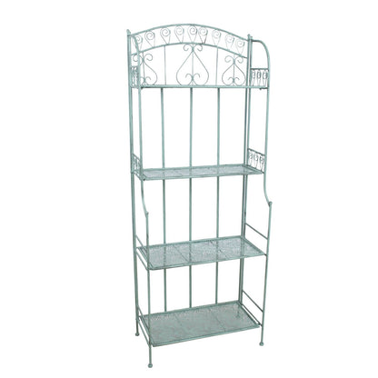 Shelf MINT 60x32xH156cm, antique green 