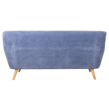 Sofa RIHANNA 3-seater 185x84xH87cm, blue fabric