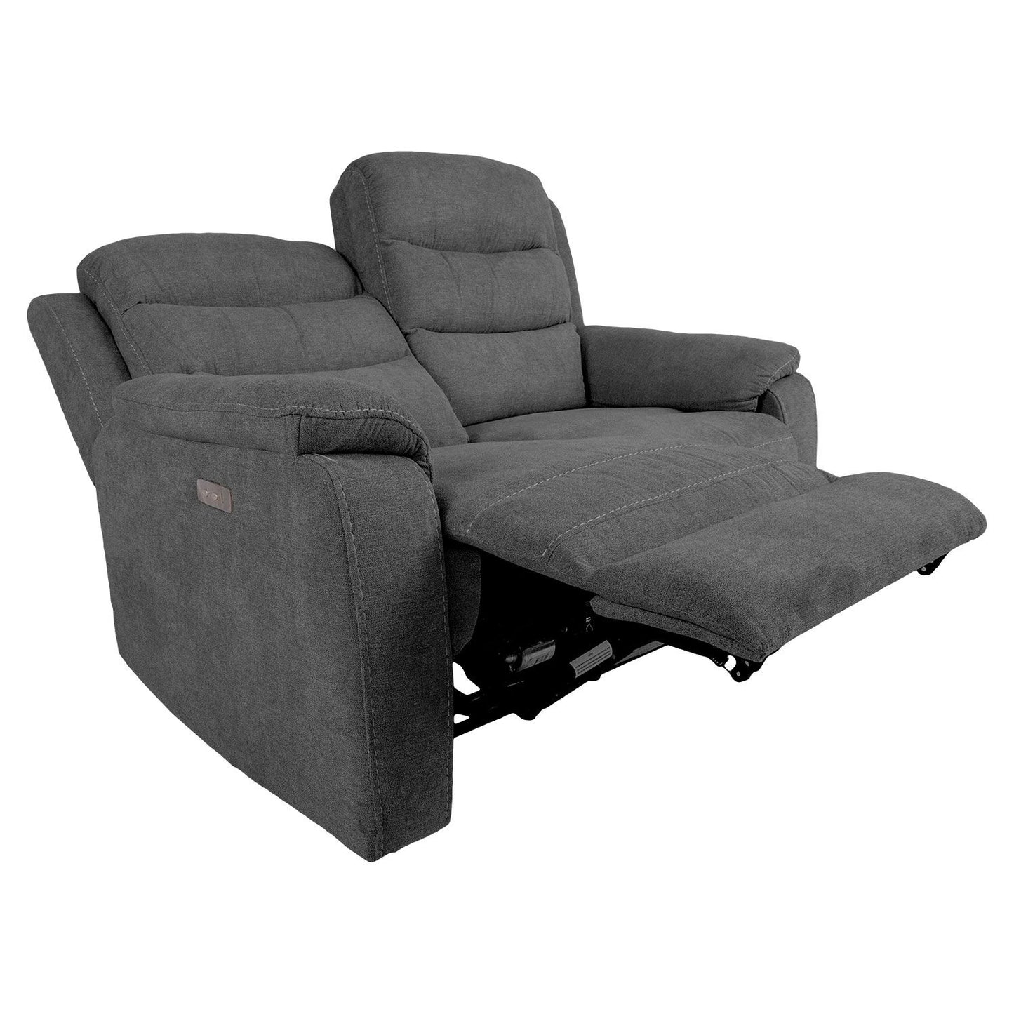 Sofa MIMI 2-seater 153x93xH102cm, electric sofa, gray