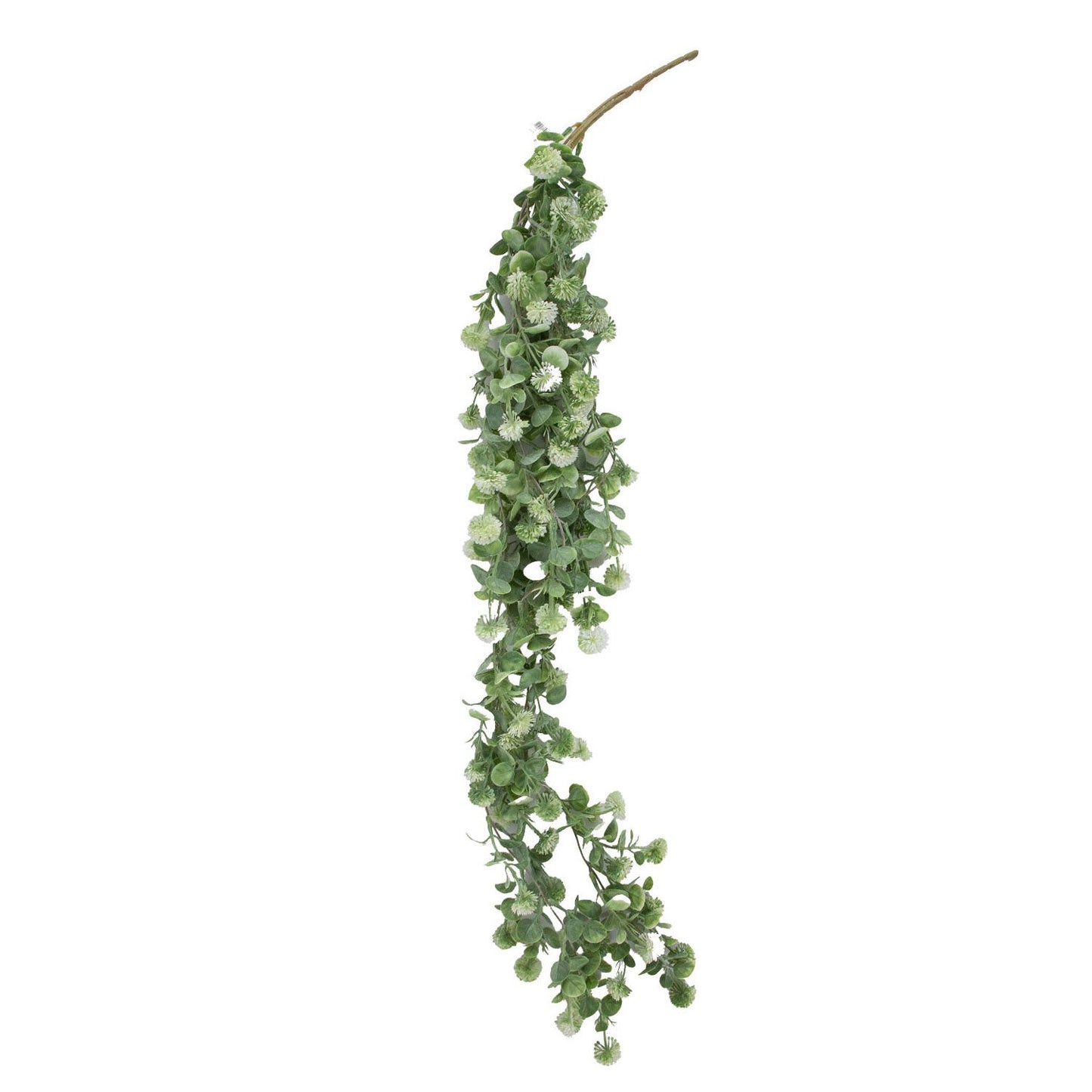 Artificial plant GREENLAND hanging branch, white flower 