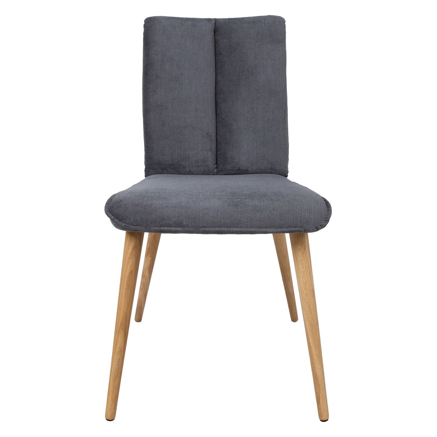 Chair NOVA 59x53.5xH92cm, dark gray 