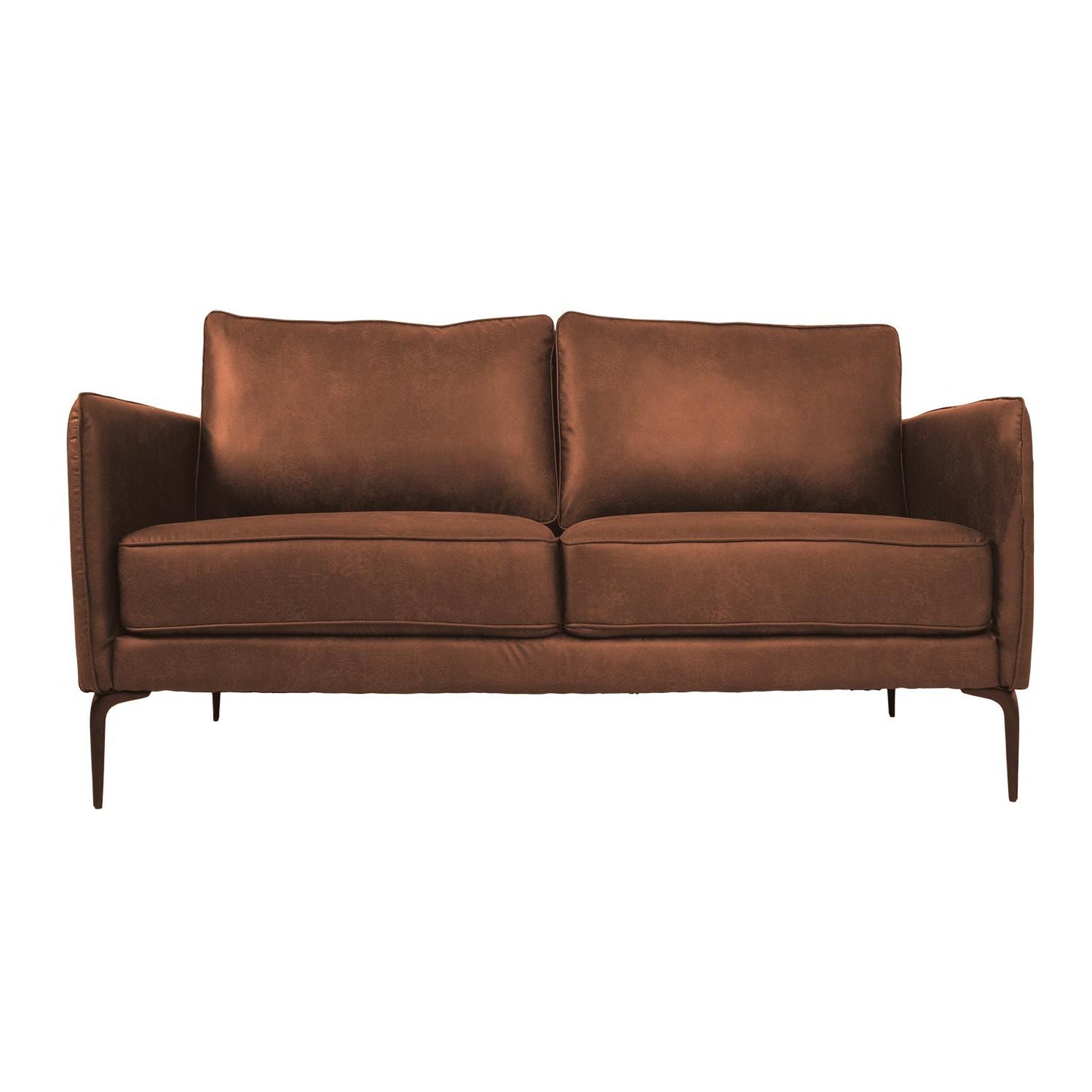 Sofa SOFIA 2-seater, brown