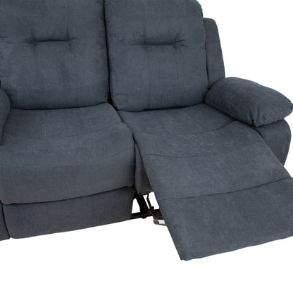 Sofa DIXON with manual mechanism 155x95xH102cm, dark gray