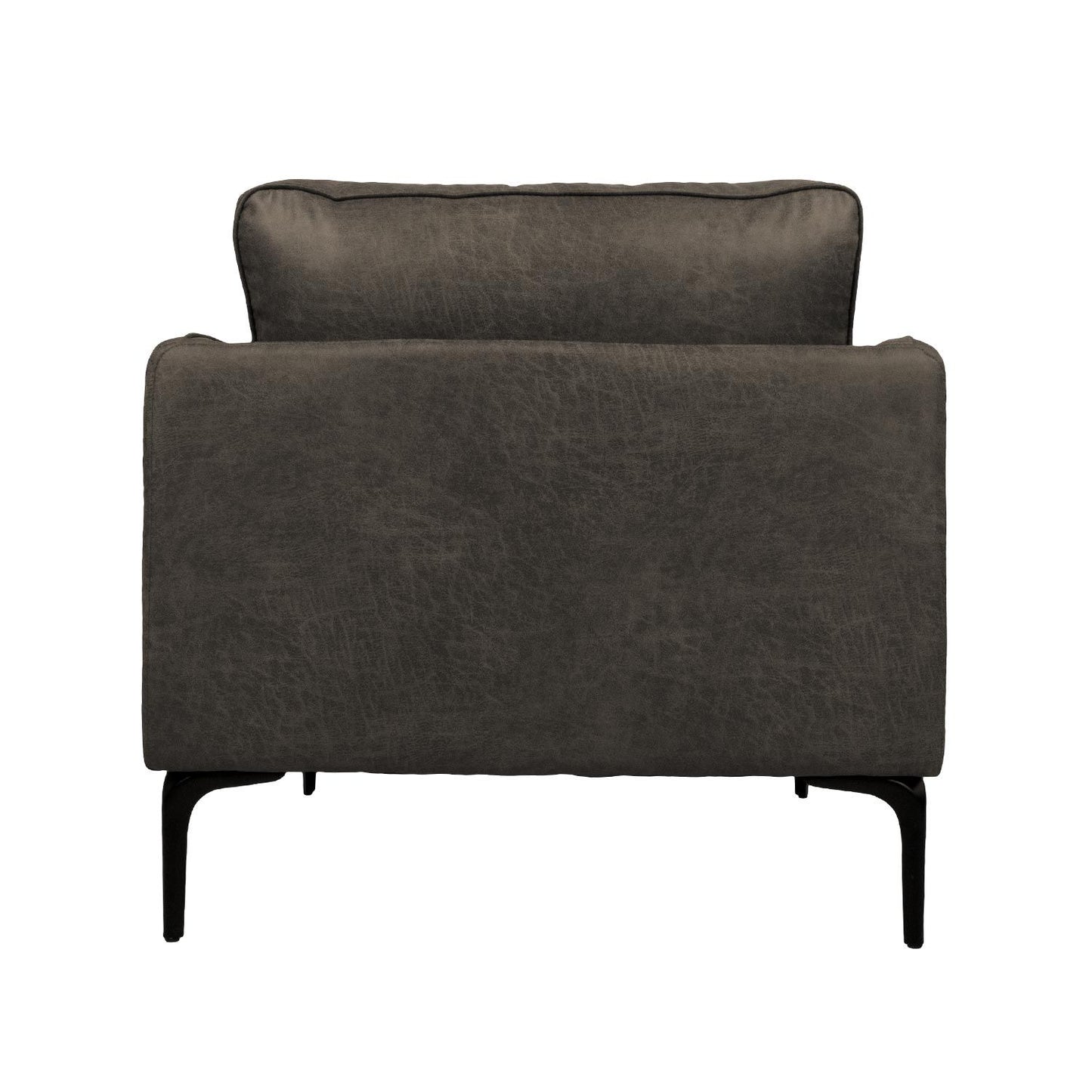 Lounge chair SOFIA in dark olive color 