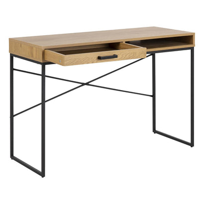 Desk SEAFORD 110x45xH75cm, oak 