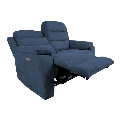 Sofa-recliner MIMI 2-seater electric, blue