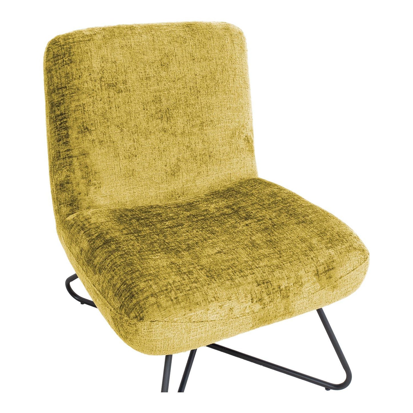 Lounge chair FARICA yellow 