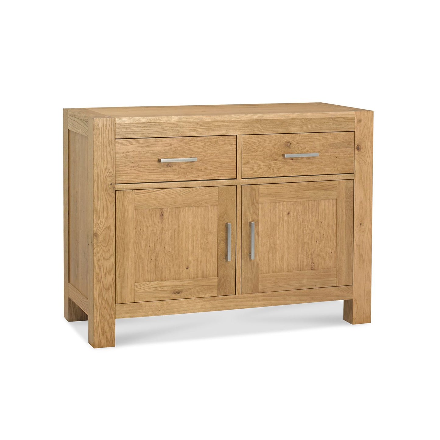 Chest of drawers TURIN with 2 drawers and 2 doors, natural