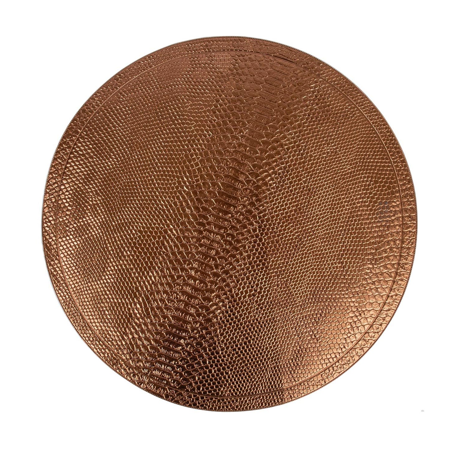 Table cover BOA D38cm, cuska pattern, copper sharp