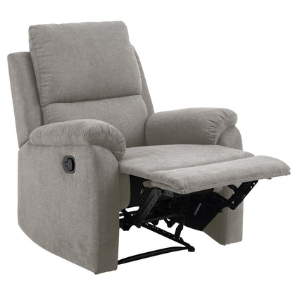 Lounge chair SABIA, light gray 