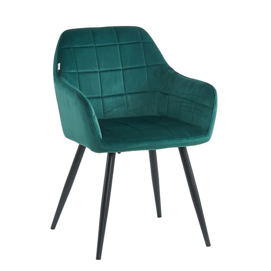 Armchair Como, Green Velvet 