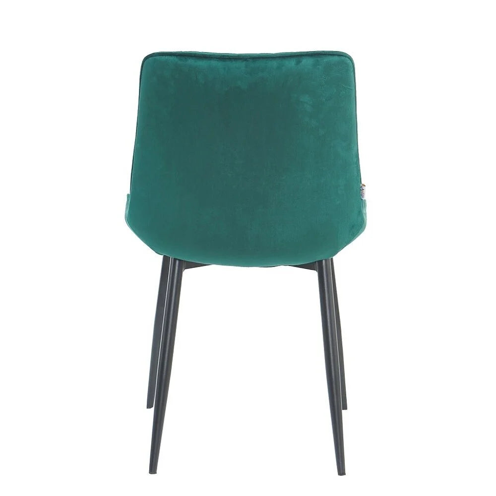 Armchair Lugano, Green Velvet 