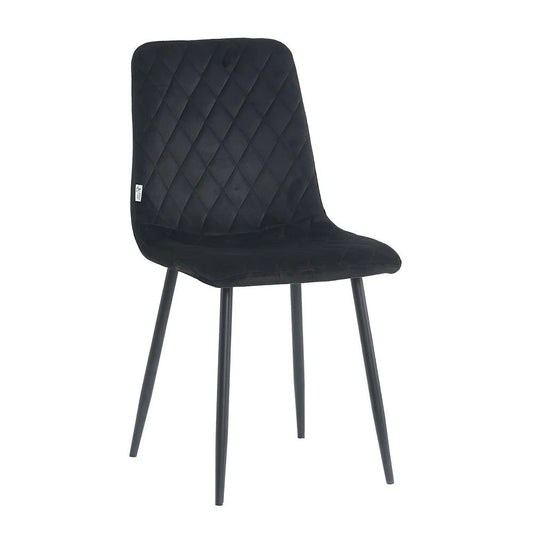 Chair Orta, Black Velvet 