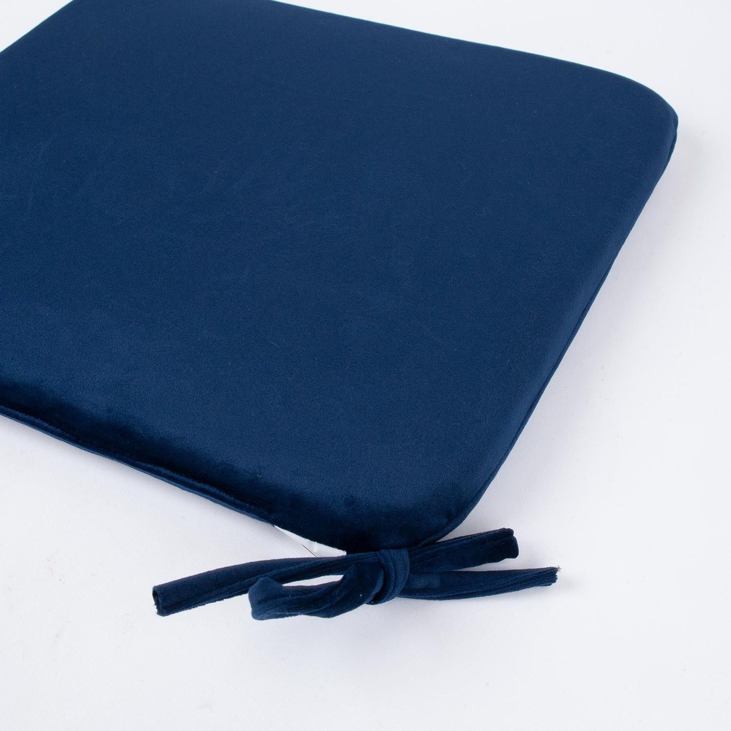 Chair cushion, VELVET 2, 39x39cm, blue