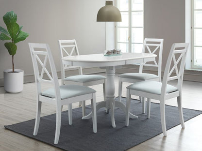 Table DELLO WHITE 100(129)x70