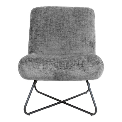 Lounge chair FARICA dark gray 